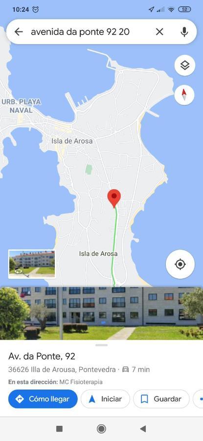 Apartamento As Laxes De Illa De Arousa ภายนอก รูปภาพ